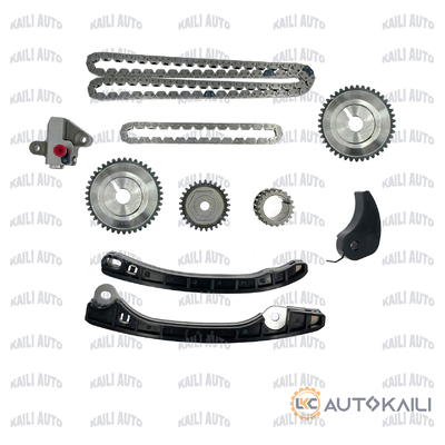 NISSAN HR15DE/HR16DE/HR18DE 1.5L/1.6L/1.8L MARCH/MICRA/NOTE/QASHQAI/TIIDA 05- 13028-ED000 152L এর জন্য টাইমিং চেইন কিট