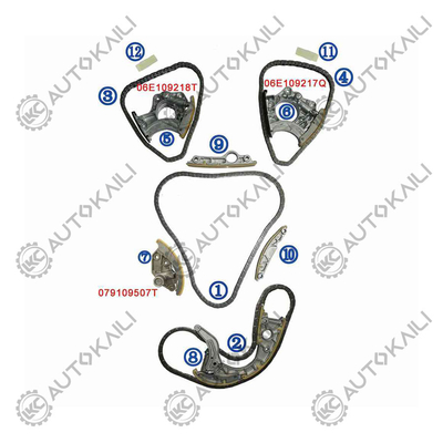 AUDI A8L CEUA/CEUE 4.0TFSI 10-13 এর জন্য টাইমিং চেইন কিট