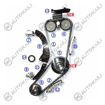 ACC11 D4FA 1.1/1.4/1.5/1.6 CRDi এর জন্য টাইমিং চেইন কিট