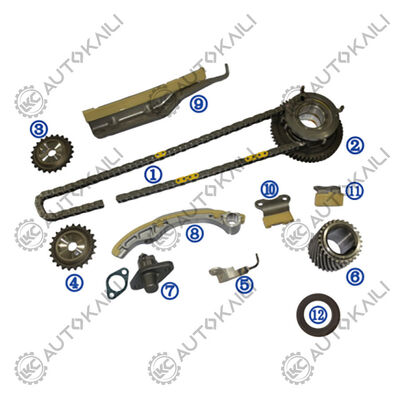 PAJERO/SHOGUN III (V7_W V6_W) 3.2 Di-D (V68W) 00-06 এর জন্য টাইমিং চেইন কিট