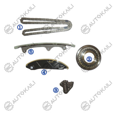 প্লাস্টিক PA66 / PA46 টাইমিং চেইন কিট MITSUBISHI L200 ডিজেল 4N15 2.4L 14- এর জন্য