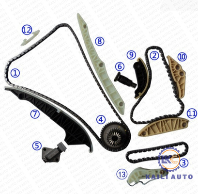 AUDI A4 A5 A6 Q5 VW গল্ফ Skoda Octavia EA888 06K109158AD এর জন্য 1.8T 2.0TFSI টাইমিং চেইন কিট