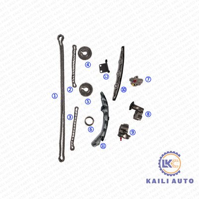 NISSAN/INFINITI Murano I 350Z Roadster INFINITI G35 FX35 M35 I35 13028-JK00A 11*196L 13070-EY00A এর জন্য টাইমিং চেইন কিট