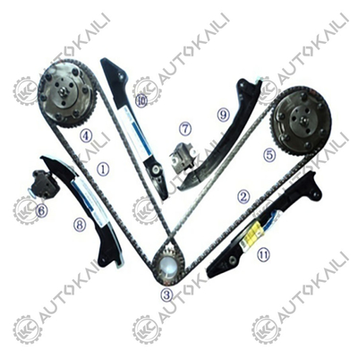 ফোর্ড 6.2L 379Cu. ইন.ভি 8 গ্যাস SOHC F-150 F250 F-350 সুপার ডিউটি জন্য টাইমিং চেইন কিট