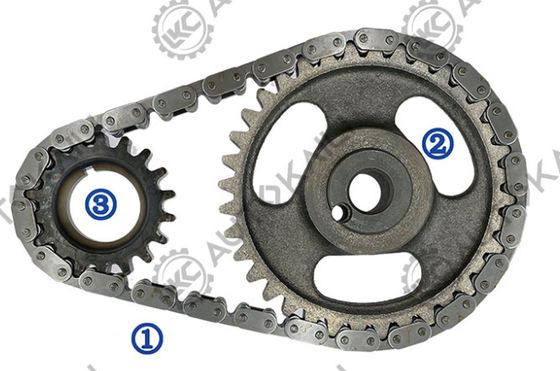 Plastic PA66 / PA46 Timing Chain Kit For FORD Petrol  5.8L 63-73