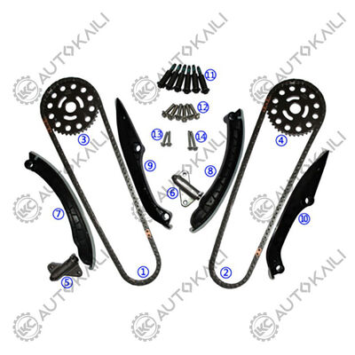 LAGUNA V9X891 V6 dCi MK3 ডিজেল M9R891 3.0L 09-12 এর জন্য টাইমিং চেইন কিট