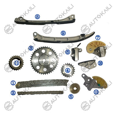 প্লাস্টিকের PA66 / PA46 টাইমিং চেইন কিট MAZDA CX-5 KF ডিজেল SHY6 2.2L 17-18