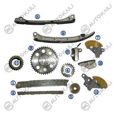 প্লাস্টিকের PA66 / PA46 টাইমিং চেইন কিট MAZDA CX-5 KF ডিজেল SHY6 2.2L 17-18