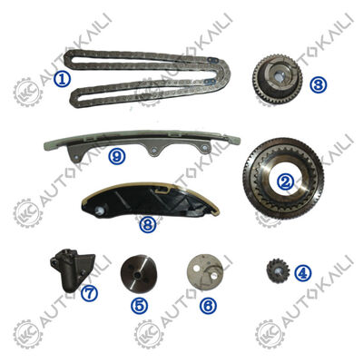 প্লাস্টিক PA66 / PA46 টাইমিং চেইন কিট MITSUBISHI L200 ডিজেল 4N15 2.4L 14- এর জন্য