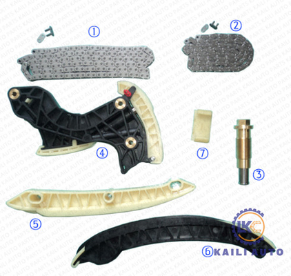 S211 W211 মার্সিডিজ ই ক্লাস টাইমিং চেইন সি ক্লাস A0009932176 142L A2710500611