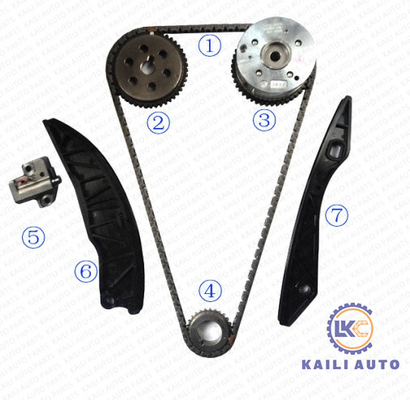 HYUNDAI G4FA ইঞ্জিন টাইমিং চেইন কিট I20 I30 IX20 KIA 24321-2B000 9*158L 24410-2B0