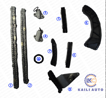 HYUNDAI ACC10 Accent Getz I10 I20 I30 D4FA 24351-2A000 এর জন্য 84L 24370-2A000 ইঞ্জিন টাইমিং কিট