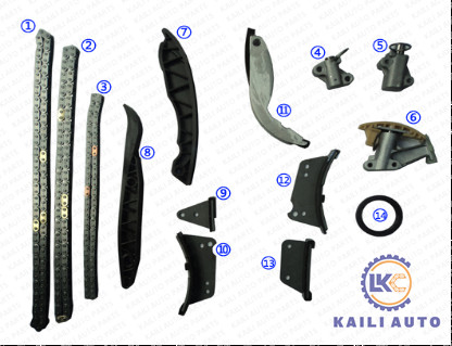 HYUNDAI Kia SORENTO 2.5 Crdi টাইমিং চেইন প্রতিস্থাপন 24351-4A020 24370-4A030