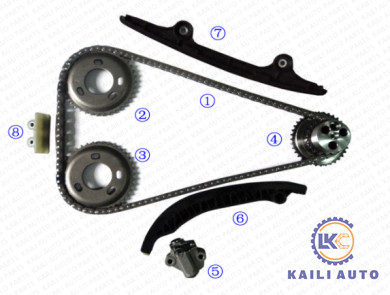 FORD ট্রানজিট ট্রানজিট কাস্টম ট্রানজিট Tourneo 6C1Q6268BB 122L 6C1Q6K261AC এর জন্য টাইমিং চেইন কিট