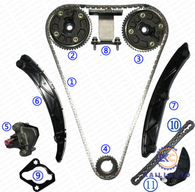 GM/CHEVROLET/BUICK/Cadillac MALIBU SPARK VOLT Lacross VERANO 12636521 9*178 12636527 এর জন্য টাইমিং চেইন কিট