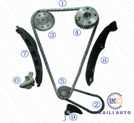 AUDI VW টাইমিং চেইন কিট CTHE / CAVE / CDGA ইঞ্জিন 03C109158A 8*130L