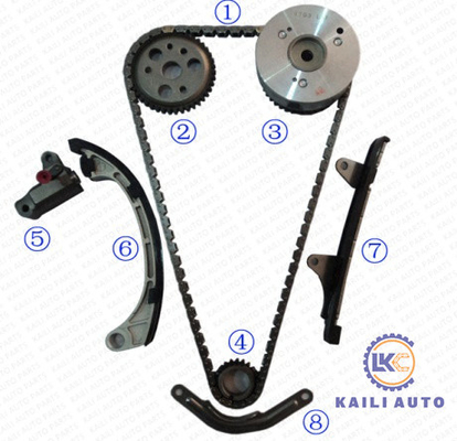 1.0L DOHC 16V VVT কিট TOYOTA ECHO PLATZ VITZ টাইমিং চেইন ইঞ্জিন 1SZ P1 SCP10 13506-23010 13523-97401