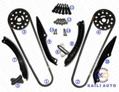 নিসান নাভারা পিক আপ টাইমিং চেইন কিট 06CT.K-1-114L 06CT.K-1-114L