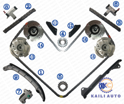 TOYOTA Tundra FJ ক্রুজার টাইমিং চেইন VVT কিট 4RUNNER 4.0L 13506-31040 178L 13507-31020 46L